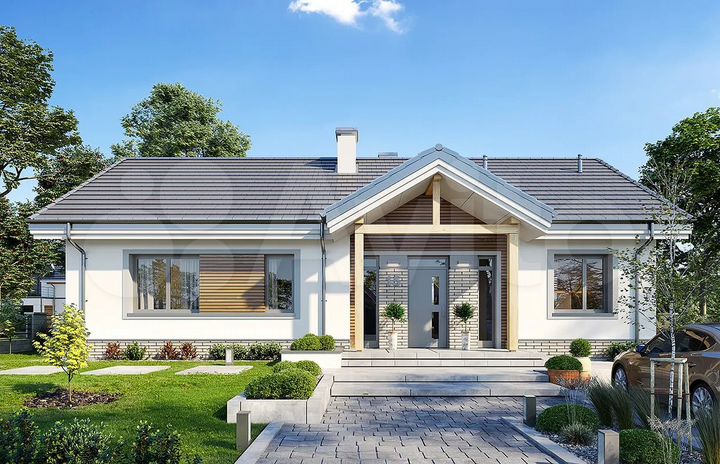 Дом 110 м² на участке 10 сот.