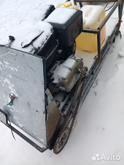 Самодельный снегоход