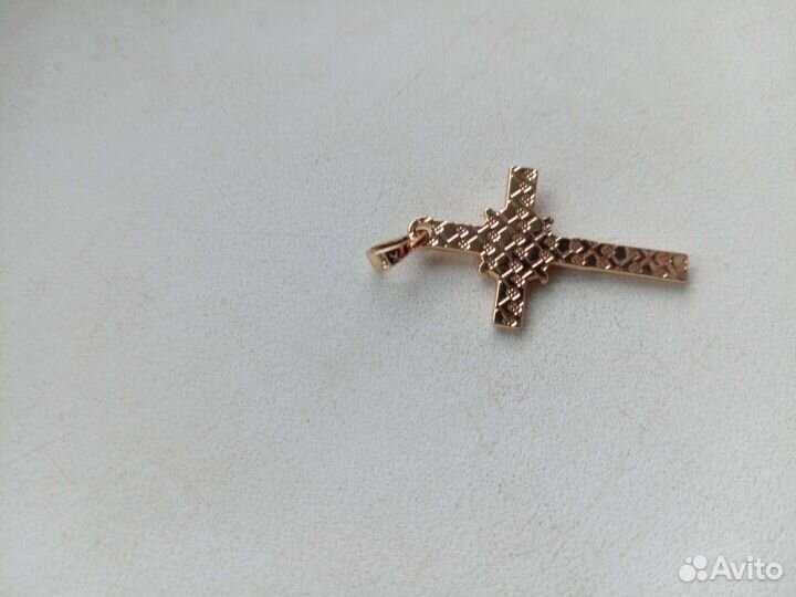 Крест подвеска