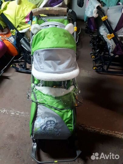 Санки коляска ника