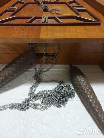 Часы кукушка треугольные СССР