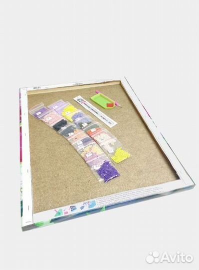 Алмазная мозаика на подрамнике 40х50 см