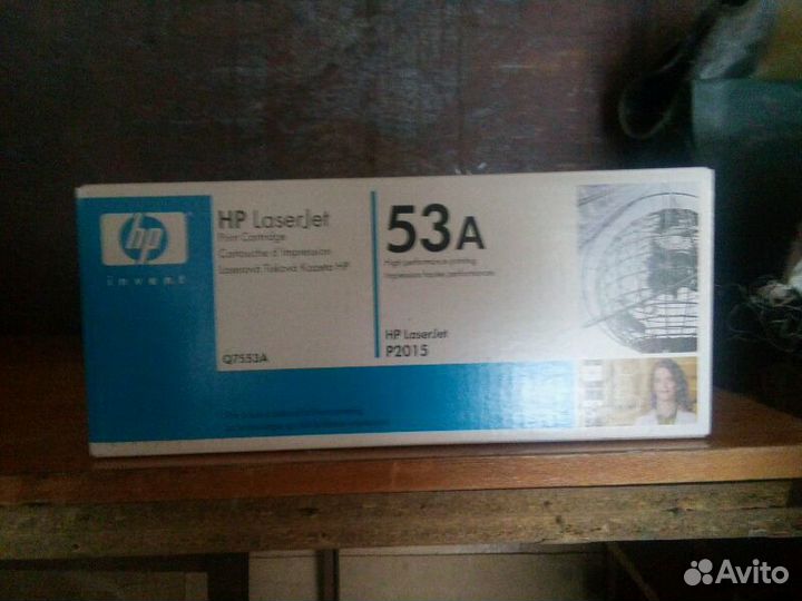 Картридж лазерный HP Q7553A черный Lj P2015 (3000с