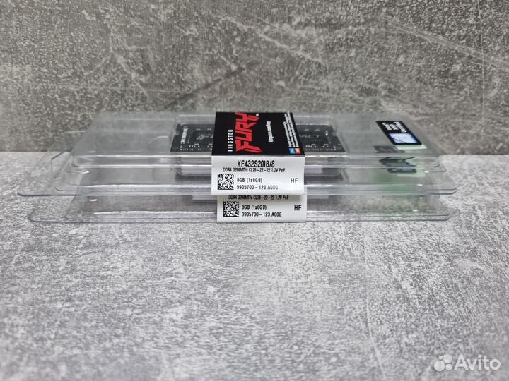 Оперативная память So-dimm 8Gb DDR4 3200 Kingston