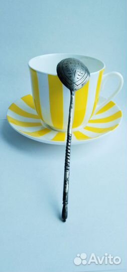 Царское серебро чайная ложка 84 проба антиквариат