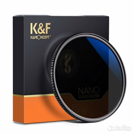 Светофильтр K and F Concept nano-Series ND8-CPL MR