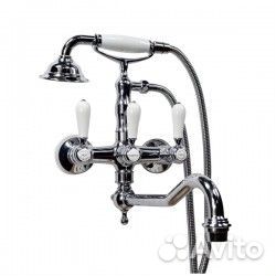 Смеситель Magliezza bianco 50605-3-cr на ванну