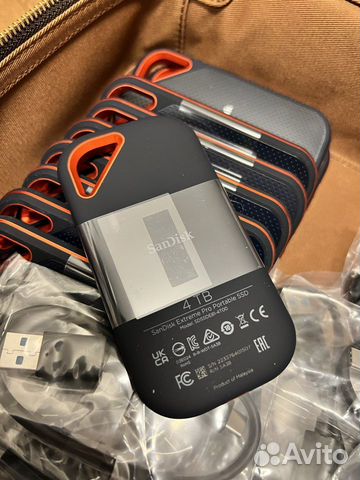 Sandisk 4Tb extreme PRO portable SSD V2 2000Mb/s объявление продам