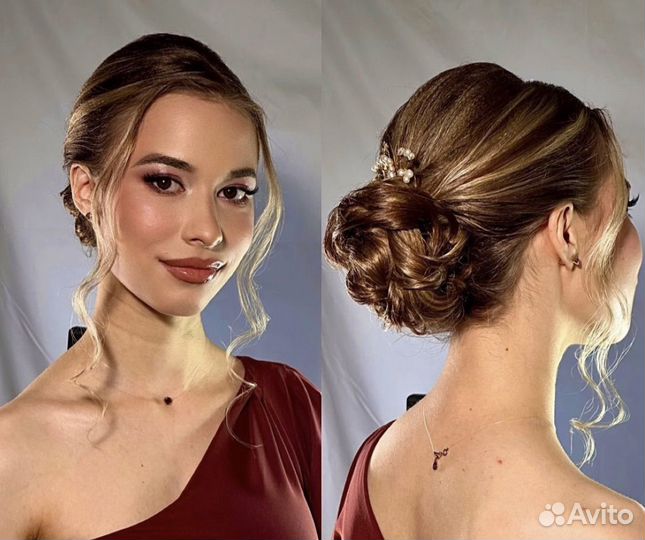 Макияж и причёска на выпускной СПб