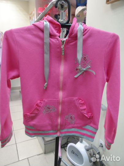 Кофта спортивная для девочек новая