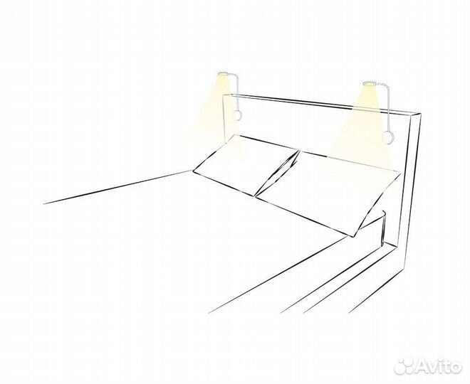 Светильники LED modus touch 2xUSB