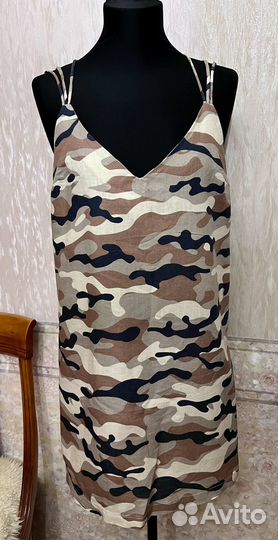 Льняной сарафан Zara M