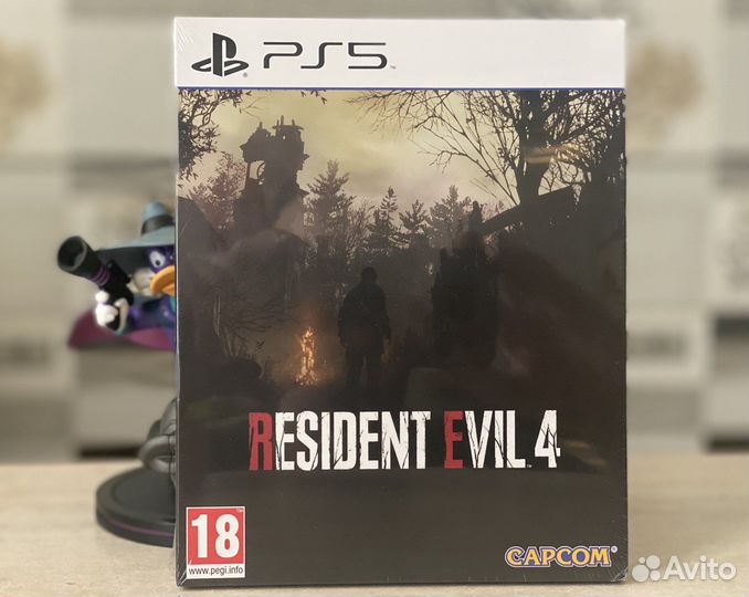 Resident Evil 4 Remake Steelbook (Новый) Sony PS5
