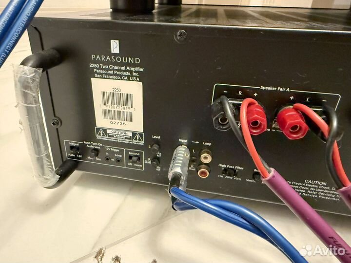 Parasound 2250 и 2100