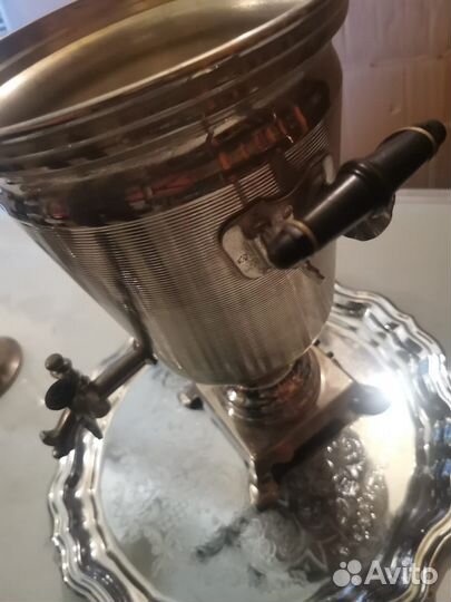 Самовар электрический,поднос,чайник времен СССР