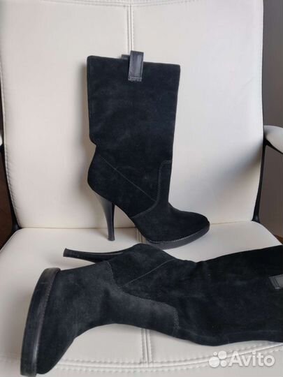 Сапоги BCBg замшевые