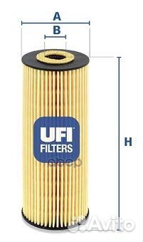 Фильтр масляный 2516200 UFI
