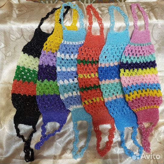 Мочалка ручной работы