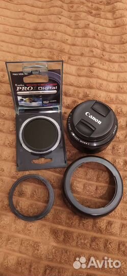 Объектив canon 50mm f 1 8