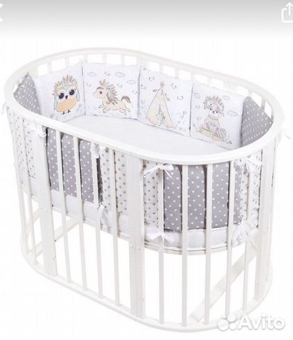 Бортики в кроватку новые