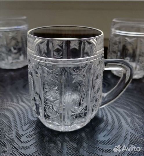 Хрустальные кружки (чашки) производство СССР
