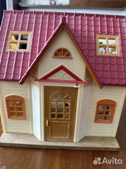 Домик с семьей кроликов Sylvanian Families