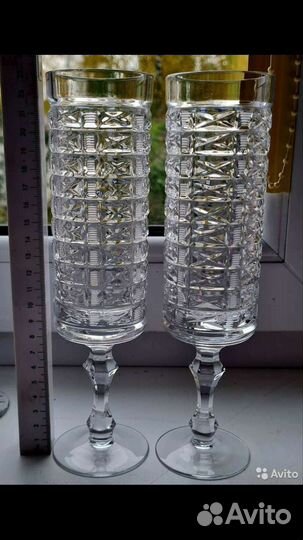 Фужеры 6 шт.Редкий экземпляр