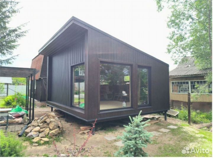 Каркасный всесезонный дом с доставкой 110 м кв, арт. дп-2596