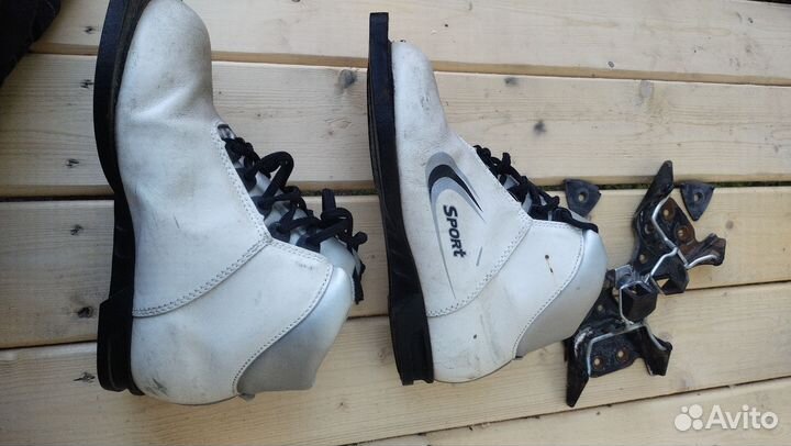 Лыжные ботинки + крепление