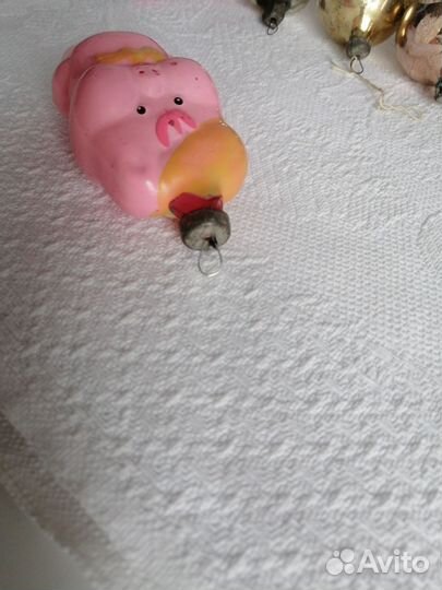 Игрушки на ёлку советского периода