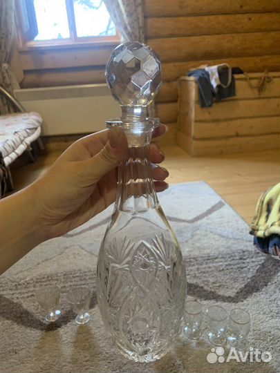 Графин хрустальный СССР
