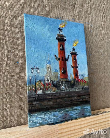 Картина / этюд с Питером