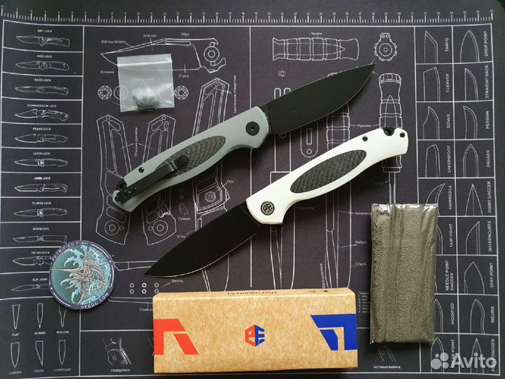 Складной нож Petrified Fish PFB-03 