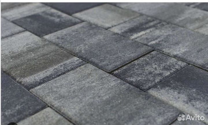 Тротуарная плитка брусчатка Braer
