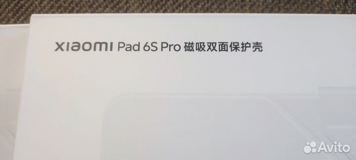 Смарт чехол для Pad 6s Pro 12,4 белый