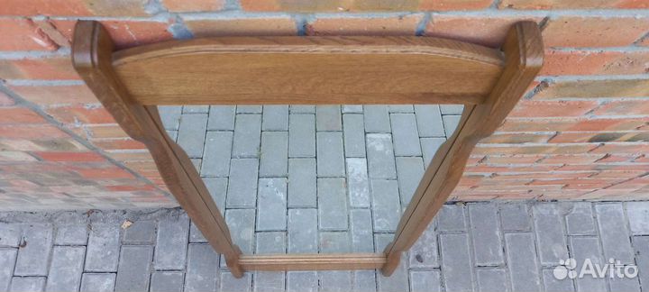 Зеркало в деревянной раме, из Европы