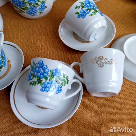 Сервиз Городницкий фарфоровый завод.СССР