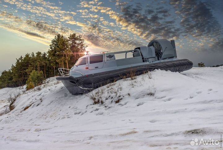 Катер на воздушной подушке славир 12 