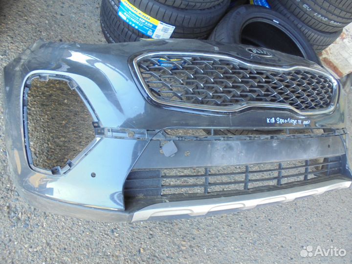 Бампер передний Kia Sportage 4 рест (2016-нв)