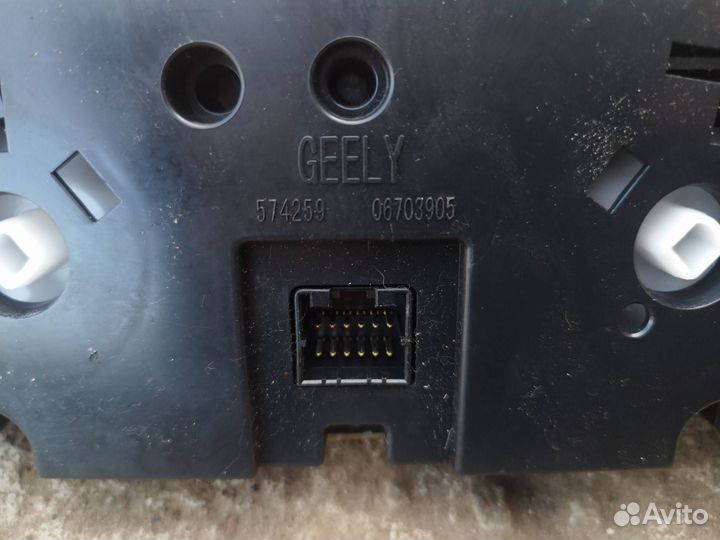 Блок управления печки/климат-контроля Geely