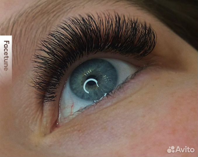 Наращивание ресниц на дому