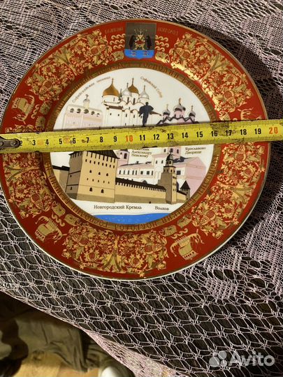 Сувенирные тарелки городов россии