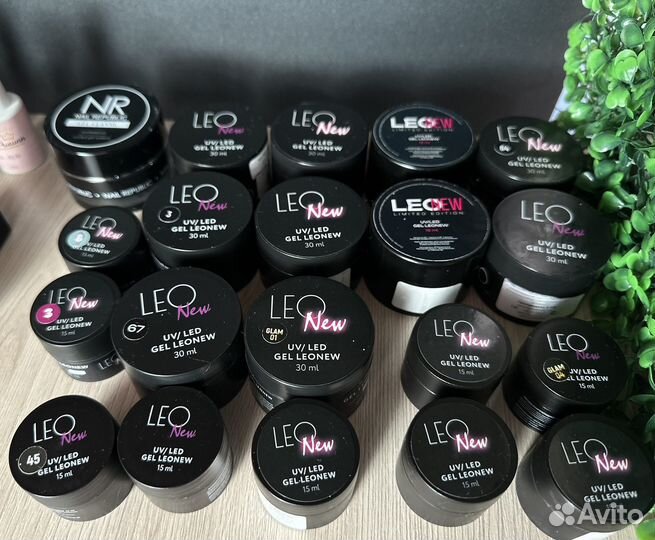 Гель для маникюра leonew