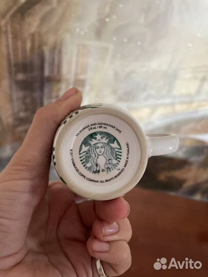 Кружка starbucks новая для эспрессо