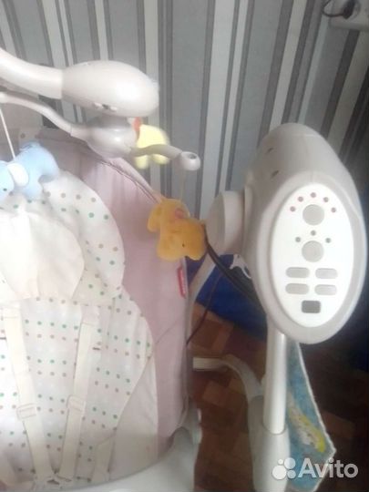 Детские электронные качели бу