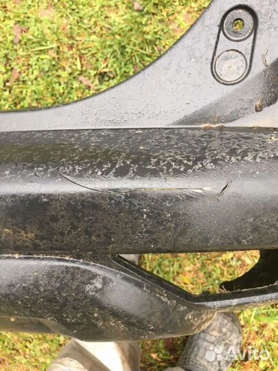 Задний бампер на mitsubishi pajero sport 2