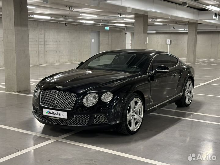 Bentley Continental GT 6.0 AT, 2012, 102 500 км