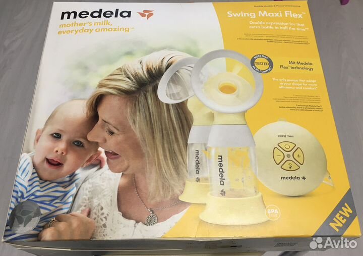 Молокоотсос электрический двойной medela