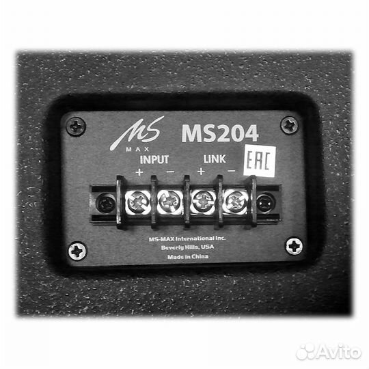 Колонки MS-MAX MS204 пассив, 50Вт, в дереве