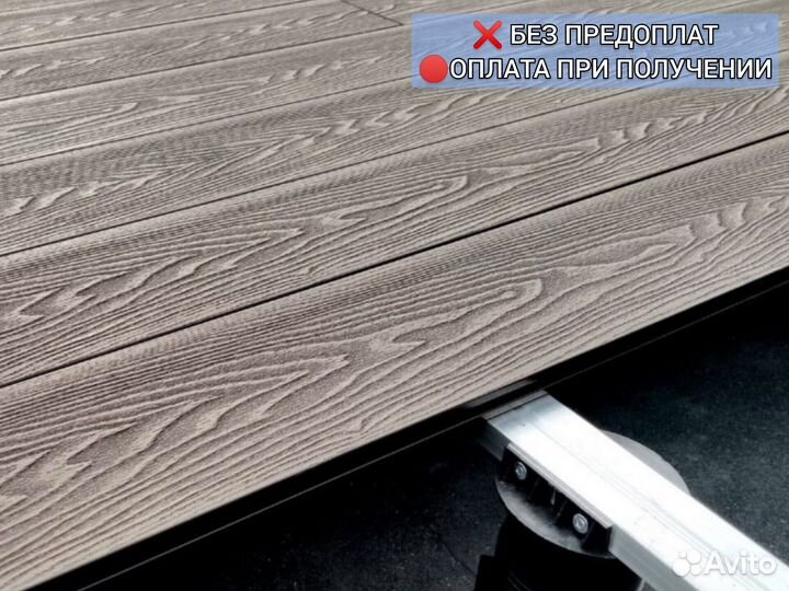 Террасная доска дпк крупный вельвет